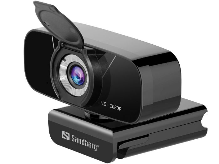 Sandberg USB Chat Webcam 1080P HD con Micrófono Integrado