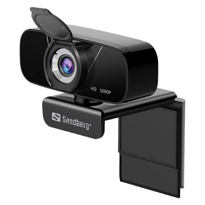 Sandberg USB Chat Webcam 1080P HD Negra