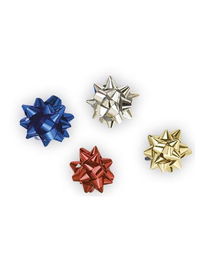 Moñas/Cocas De 13 Mm Metalizada Bolsa De 40