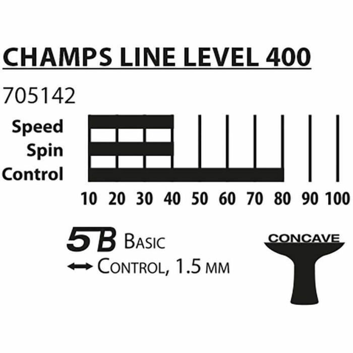 Schildkrot Set de tenis de mesa CHAMPS Line 400 FSC