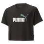 Camiseta de Manga Corta Infantil Puma 845346 56 Negro