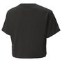 Camiseta de Manga Corta Infantil Puma 845346 56 Negro
