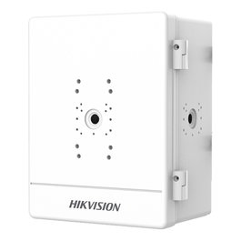 Hikvision DS-SBOX-03 Caja de Videovigilancia Exterior Blanca, ASA y PC, 387.5 x 225.4 x 448.7 mm, Peso Max. 8 kg