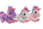 DKD Home Decor Peluche Unicornio Multicolor 8 x 15 x 10 cm (12 Unidades)