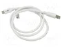 GOOBAY Cable USB 3.0 de USB A a USB C, 1m, blanco