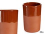 La Dehesa Vaso Barro 250ml 7.4x10.5x7.4 cm Miel (Set de 16)