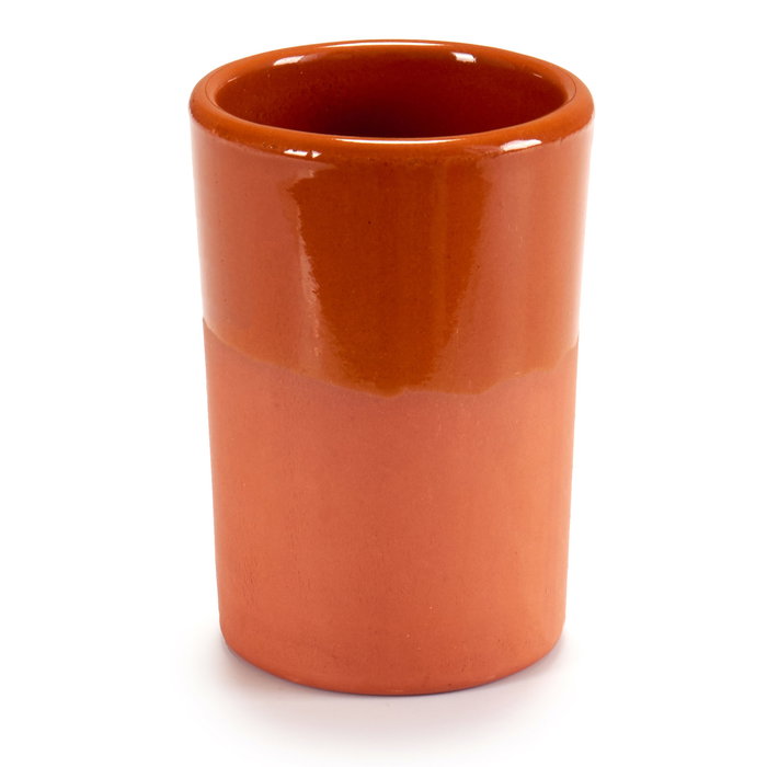 La Dehesa Vaso Barro 250ml 7.4x10.5x7.4 cm Miel (Set de 16)