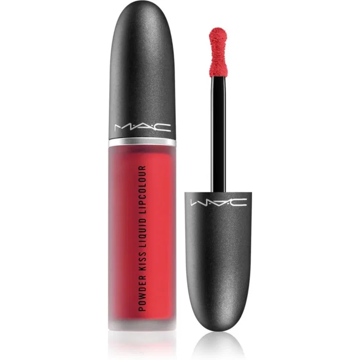 MAC Powder Kiss Liquid Lipcolour 975 Ruby Boo 5 ml