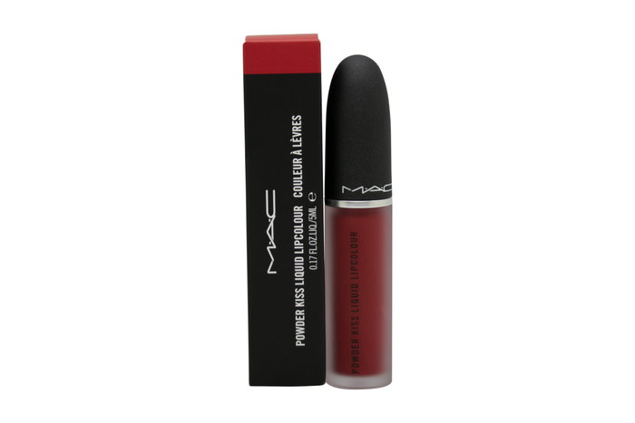 MAC Powder Kiss Liquid Lipcolour 975 Ruby Boo, 5 ml