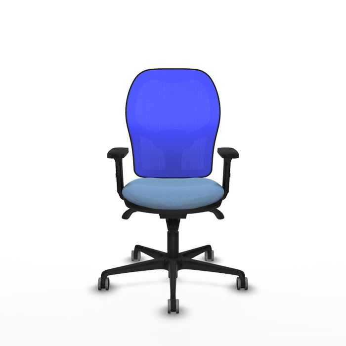 PIQUERAS Y CRESPO Silla de oficina Jorquera con mecanismo sincro, azul PIQUERAS Y CRESPO Silla de oficina Jorquera con mecanismo sincro, azul