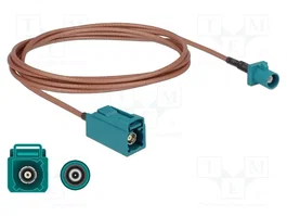 DeLOCK 89659 Cable coaxial FAKRA Z a FAKRA Z RG-316 1,8 m
