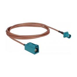 DeLOCK Cable de antena coaxial 89659 FAKRA Z a FAKRA Z RG-316 1,8 m