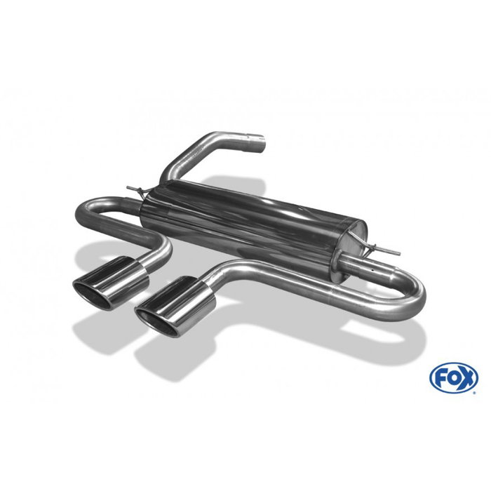 Fox Tubo Escape Fo032025-348 FXFO032025-348 Homologado Alto Rendimiento