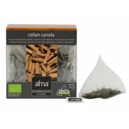 ALMA HOME TE CEILAN CANELA Infusión 15 Pirámides ECO VEGAN