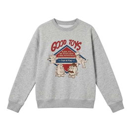 Cerdá Sudadera Cotton Brushed Pixar Gris