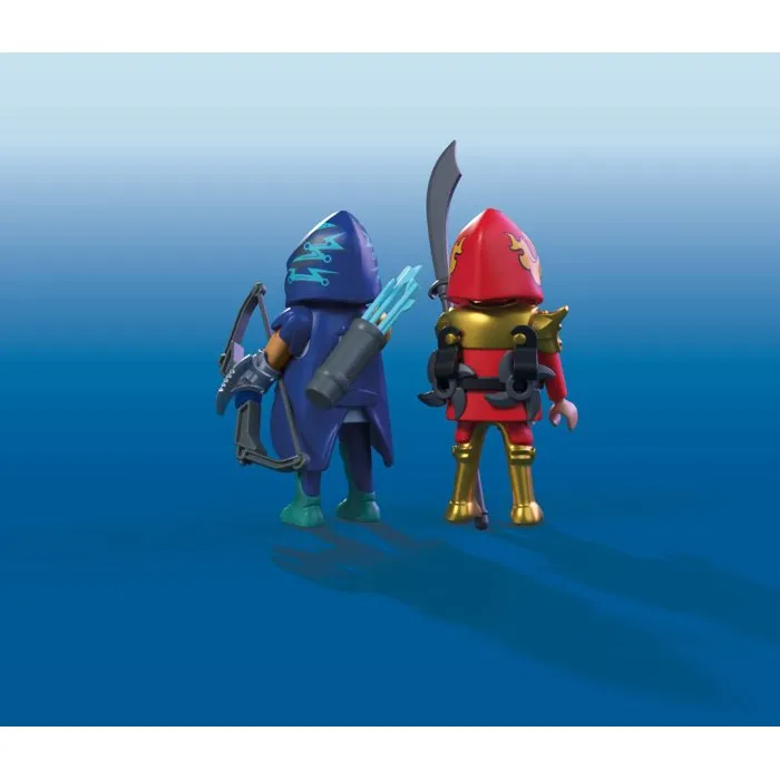 PLAYMOBIL Héroe Dron Lucha contra Ninja Malvado 71833