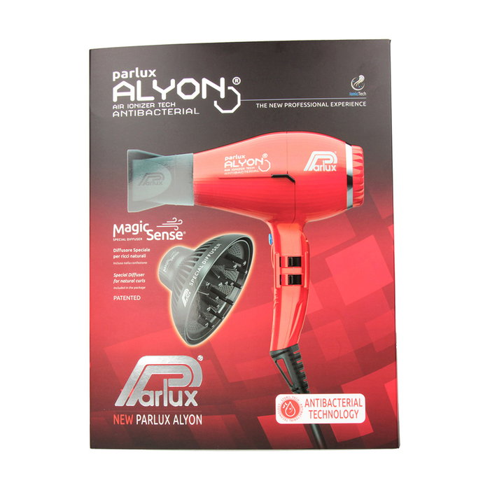 Parlux Alyon + Magicsense Lote Rojo con Difusor y Boquillas Parlux Alyon + Magicsense Lote Rojo con Difusor y Boquillas