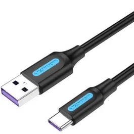 Vention Cable USB 2.0 Tipo-C CORBG Macho - Macho 480Mbps 1.5m Negro