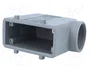ILME Carcasa para conectores HDC tamaño 77.27 M40