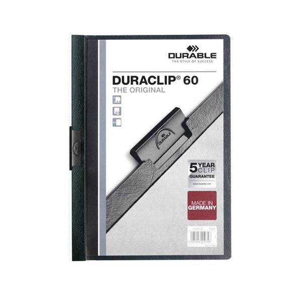 Durable Dosier Duraclip Verde A4 Durable Dosier Duraclip Verde A4