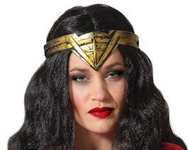Atosa Diadema Heroína Mujer Dorado