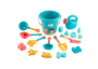 Marbueno Conjunto Cubo de Playa con Accesorios Multicolor 22x17 cm