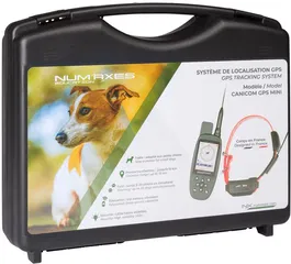 Num'Axes GPS MINI CANICOM - Sistema Completo de Seguimiento para Mascotas, Localizador por Satélite, Sin Función de Entrenamiento, AABCE84570