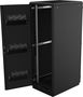 Lanview Logon RDLAK36U751BL Armario Rack 19" 36U Insonorizado 750x1000mm Negro con Puerta de Cristal 8mm, 9 Ventiladores, PDU y Estante