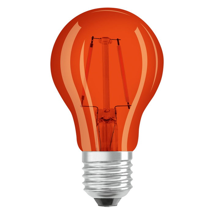 OSRAM Bombilla LED STAR naranja E27