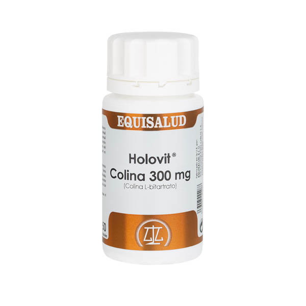 EQUISALUD Holovit Colina 300 mg 50 cápsulas