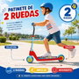 JugaToys Patinete 2 ruedas plegable Paw Patrol