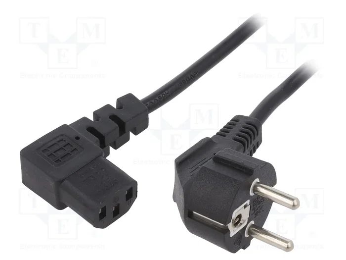 ESPE Cable de alimentación H05VV-F 3x1mm2 Negro 5m ESPE Cable de alimentación H05VV-F 3x1mm2 Negro 5m