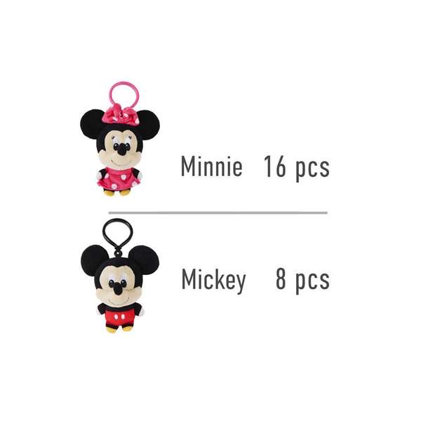 Llavero Peluche Disney Rojo