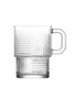Hermia LV-HLN427F Juego de Vasos de Vidrio 6 Piezas Transparente 270 ml