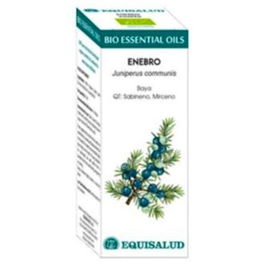 EQUISALUD Aceite Esencial de Enebro Bio 10ml. Aceite esencial de enebro para apoyo digestivo y depurativo, uso interno y tópico.