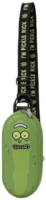 Loungefly Rick and Morty Bandolera Sling Pickle Rick Loungefly Rick and Morty Bandolera Sling Pickle Rick