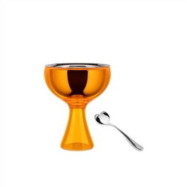 Alessi Big Love Copa para Helado Naranja