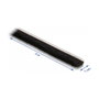 DeLOCK Tira de Cepillo Autoadhesiva 10 mm - 5 m Negro
