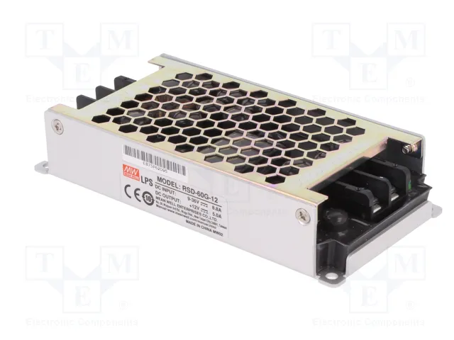 MEAN WELL RSD-60G-24 Convertidor DC/DC de 60W, 24VDC MEAN WELL RSD-60G-24 Convertidor DC/DC de 60W, 24VDC