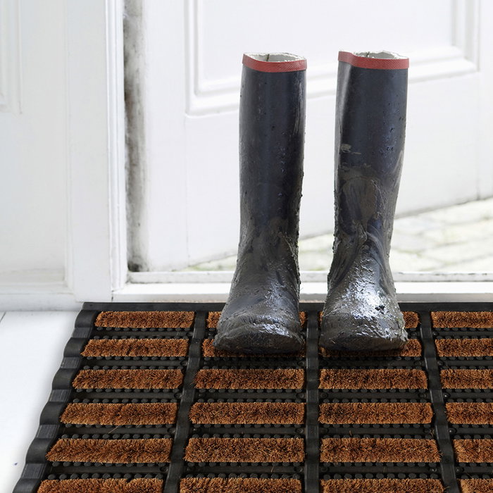 Je cherche une Idee Felpudo Coco/Caucho 40x60 cm