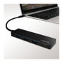 LogiLink UA0311 Hub USB 3.2 Gen 1 con 4 puertos (3x Type-A, 1x Type-C), Negro