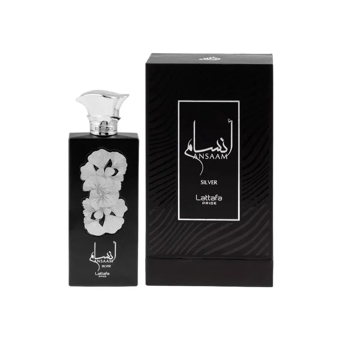 Lattafa Pride Ansaam Silver Agua de perfume 100 ml Lattafa Pride Ansaam Silver Agua de perfume 100 ml