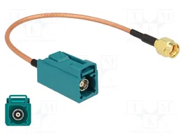 DeLOCK 89664 Cable de antena FAKRA Z a RP-SMA RG-316 20 cm