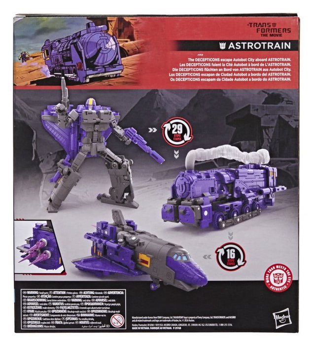 Hasbro Transformers Studio Series Astrotrain Leader Class 17 cm