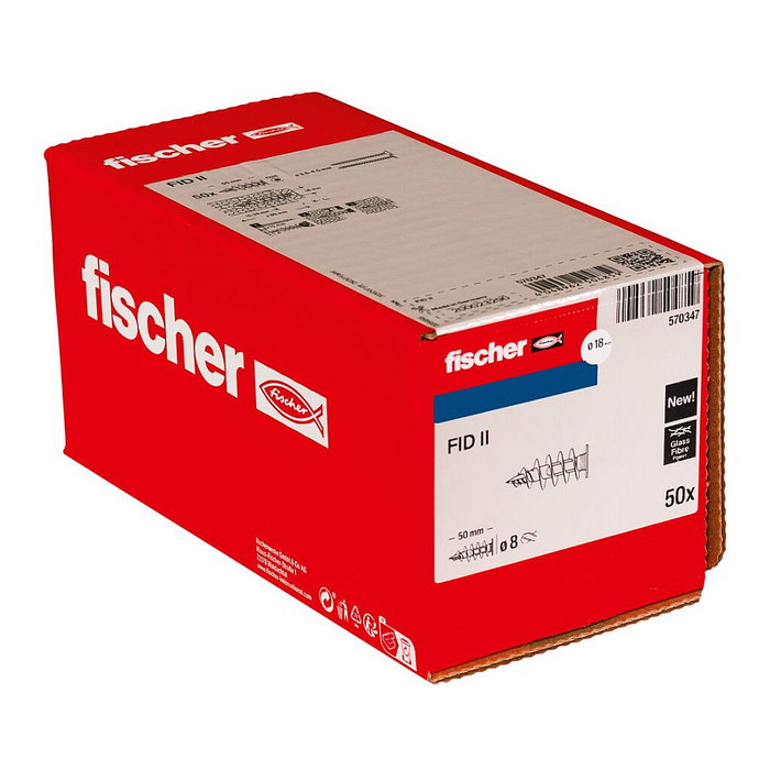 Fischer. Duebel FID II 50mm Gris