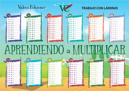 Vadoca Ediciones, Aprendiendo a multiplicar - Vadoca Ediciones