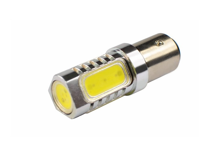 M-Tech MTECLBX502W Bombilla LED Blanco 12V P21-5W Bay15D