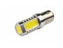 M-Tech MTECLBX502W Bombilla LED Blanco 12V P21-5W Bay15D