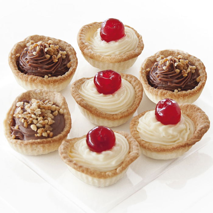 Lily Cook Molde Tartaletas con Cortador de Silicona, 15 Cavidades, Apto Horno, 33x19 cm