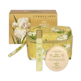 L'ERBOLARIO Iris Blanco Gel de Baño + Crema Corporal 300ml + 300ml